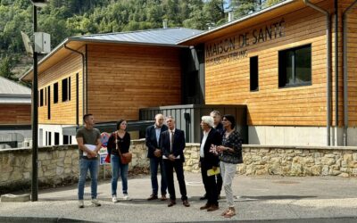 Visite du sous-préfet de Largentière