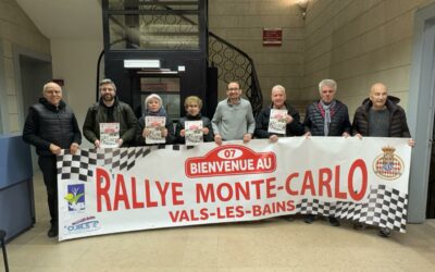 Retour du Rallye Monte-Carlo historique : la ville de Vals-les-Bains mobilisée !